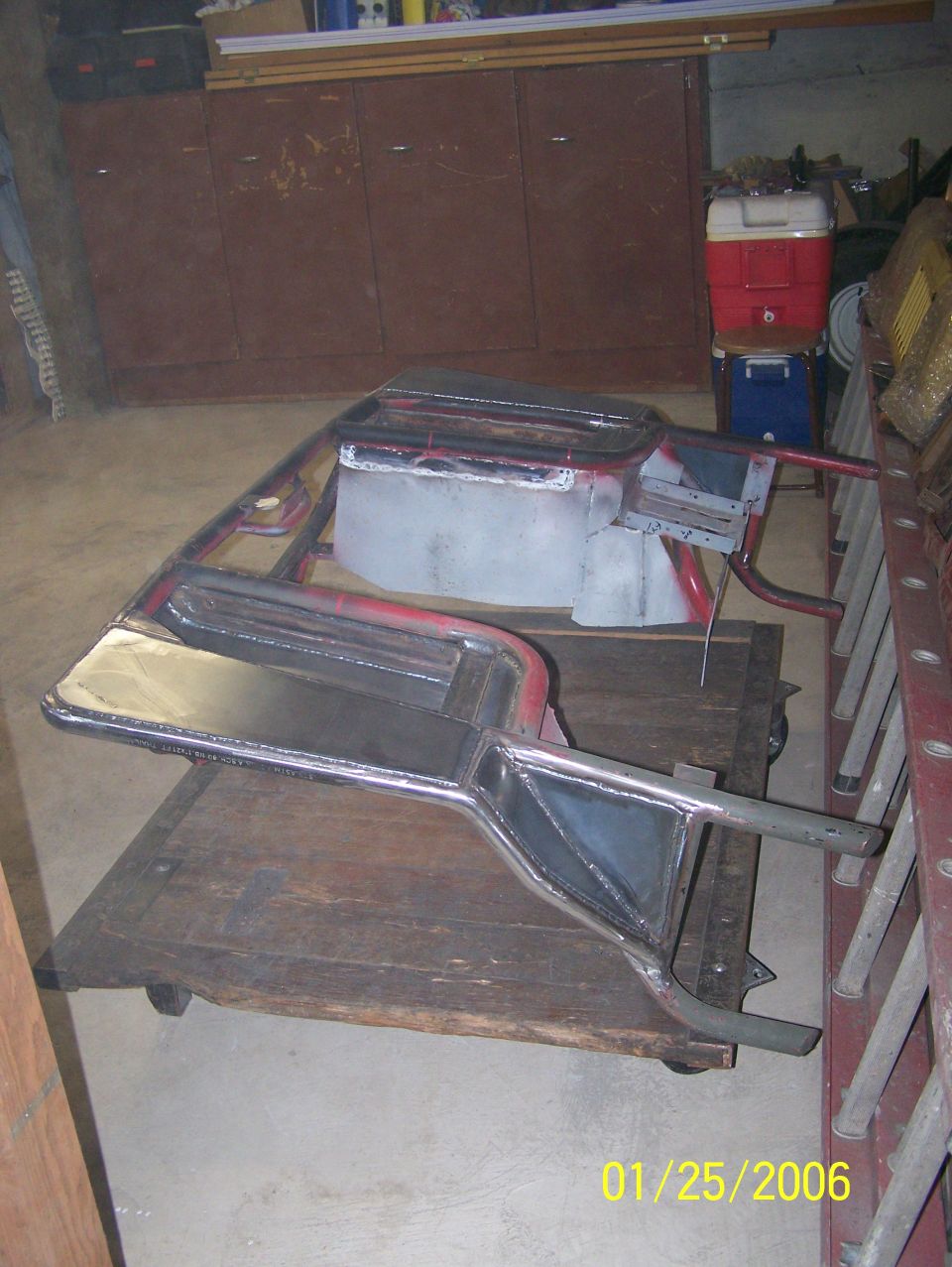 skined and inner fender wells welded in.