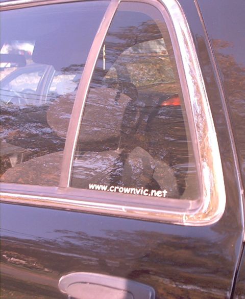 2000 Ford Crown Victoria - left side 'tight'