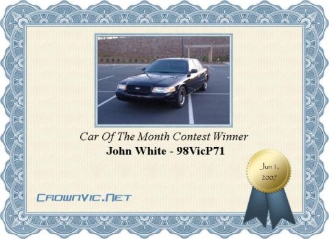 2001 Ford Crown Victoria - This 2001 Ford Crown Victoria was featured as a Car of the Month winner on CrownVic.net.