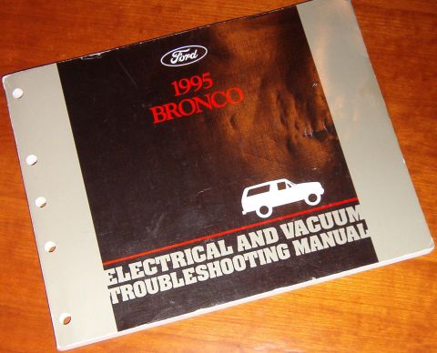 1983 Ford Bronco - '95 Bronco EVTM No pages folded, dog-eared, torn, or missing. No marks found.