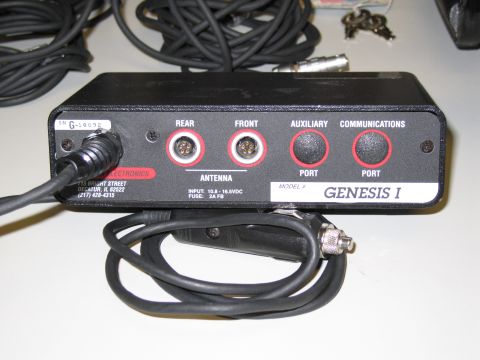 1991 Ford LTD Crown Victoria - A Genesis I radar unit is shown with its various input and output ports clearly labeled.