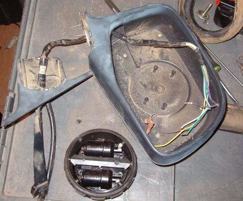 1983 Ford Bronco - If necessary, remove the donor head from its base to install the wiring.