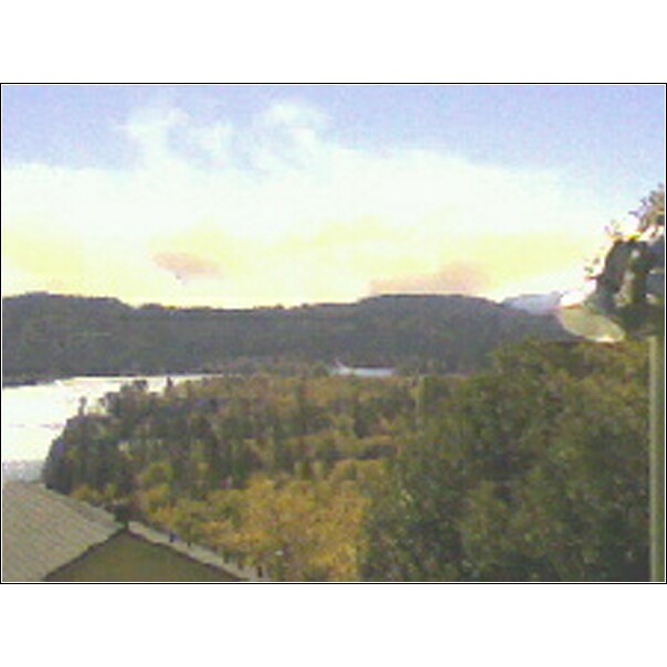 Looking Southwest From Yellowstone Drive @1:30  PM 10-23-07