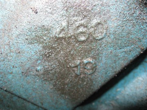 1979 Ford F-150 - Engine block casting shows '460' and '79', suggesting a 1979 model year part.