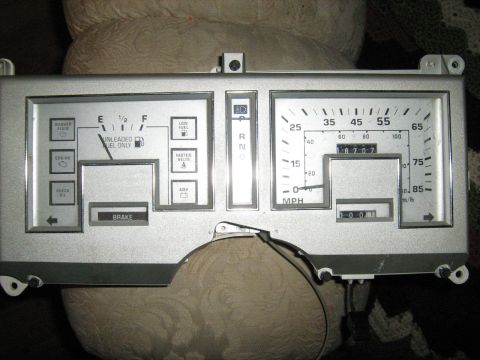 1988 Mercury Grand Marquis - the old cluster