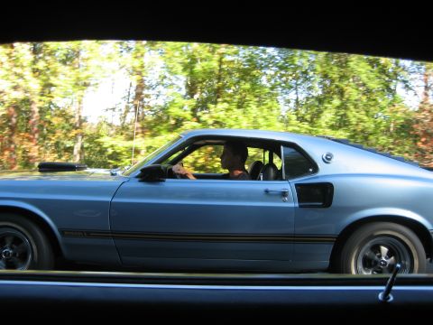 1970 Ford Mustang - Side by side w/ Anj and his '69 Mach1