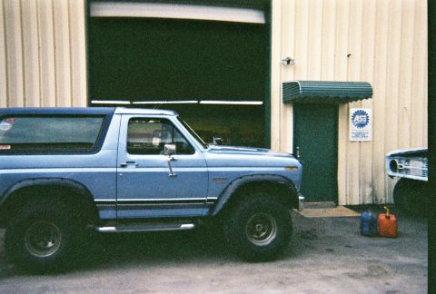 1989 Ford Mustang - Bronco on 36s