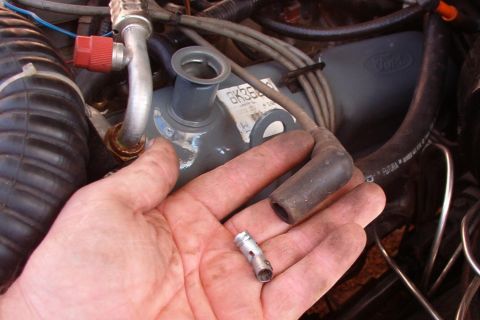 1983 Ford Bronco - If a spark plug wire breaks at the end, or if it fails a resistance check and the fault is found near an end, it's cheap, easy, & quick to…
