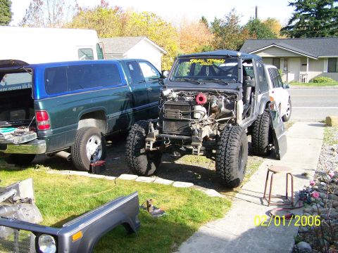 1988 Suzuki Samurai - Pulling the stock clip
