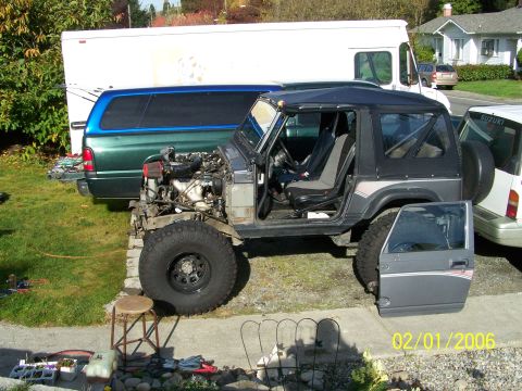 1988 Suzuki Samurai - side shot