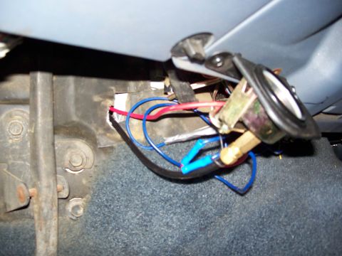 1990 Ford Bronco - I need to put in a gromet and clean up the wiring and tubing. I like this gauge, it'a lited and it's from 4wheel parts and was part of the…