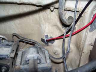 1990 Ford Bronco - Wiring and tubing through the firewall. I will be adding gromets after I replace bushings.