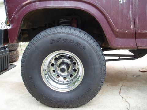 TTB moved forward 1.5" - 1980 Ford Bronco