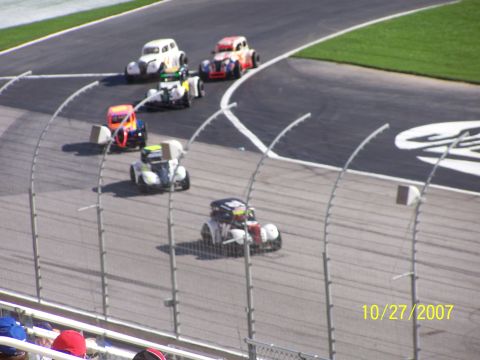 1979 Ford F-150 - Multiple stock cars compete on a race track, with a date stamp of 10/27/2007 visible.