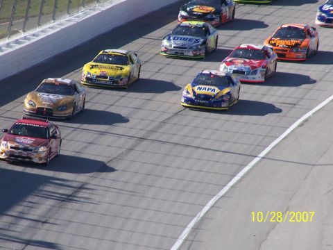 1979 Ford F-150 - Race cars compete on a track on October 28, 2007.