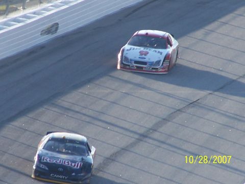 1979 Ford F-150 - Two race cars compete on a track, with a date stamp of 10/28/2007 visible.
