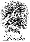 1973 Ford Ranchero - This illustration depicts cherubs and a portrait, with text at the bottom.