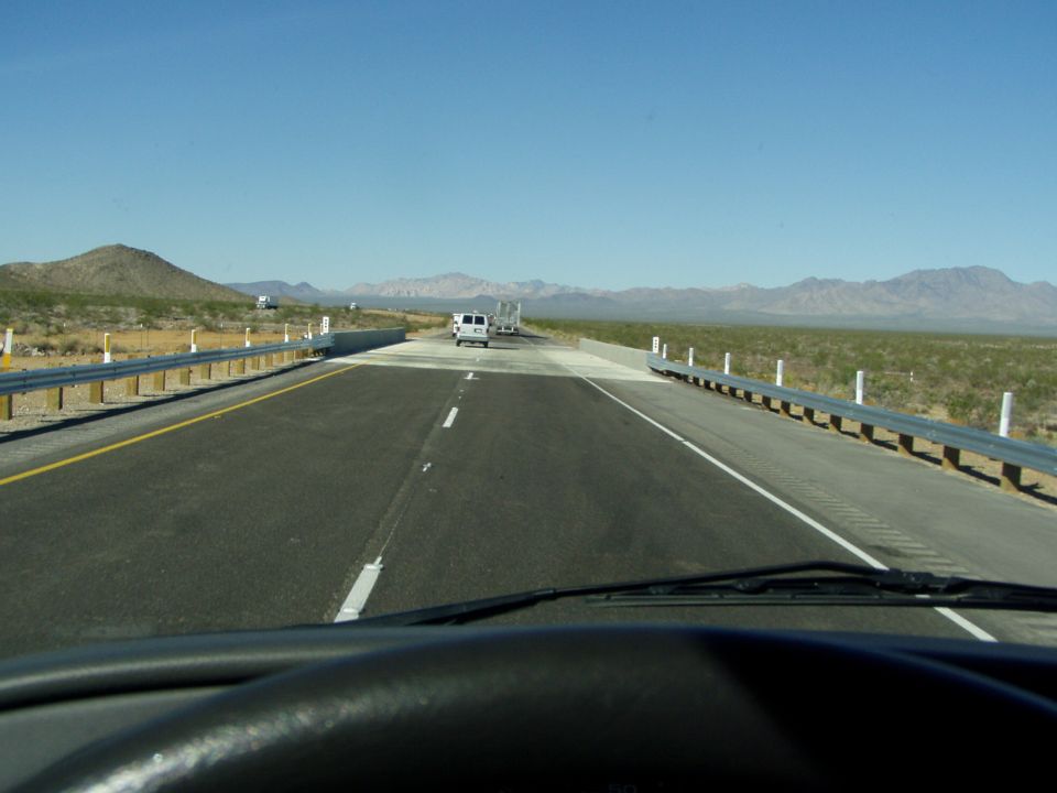 Down the road we go