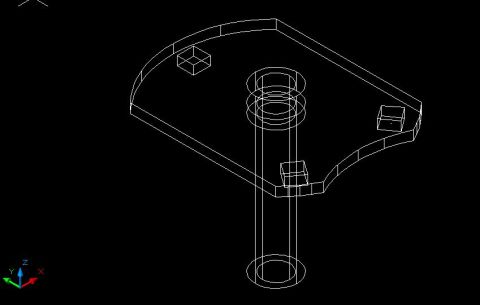 2001 Ford F-150 - This is a 3D CAD drawing of a mechanical component, not a vehicle.
