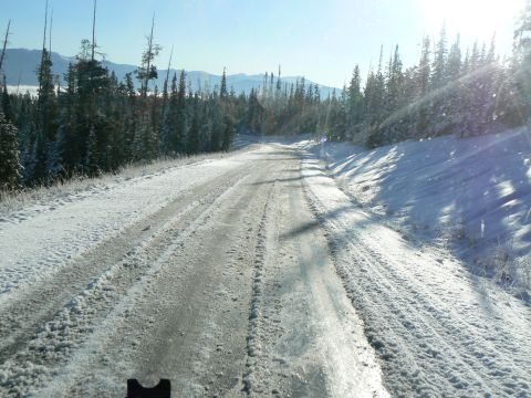2006 Ford E350 - Delivering in Big Sky at the Big EZ.