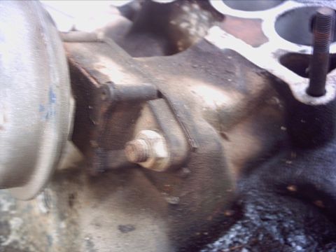 1979 Ford LTD - Close-up view of an engine intake manifold, indicating a mechanical part rather than a specific vehicle model year.