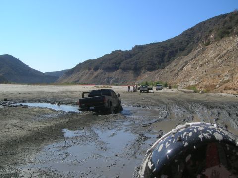 1985 Ford Bronco - went rescue a quad and came back to this... spectres wife buring the f-350..