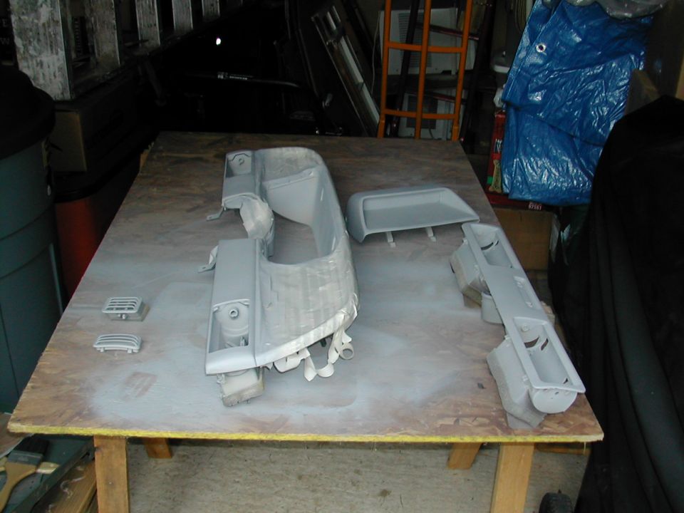 Prepped, and painted.