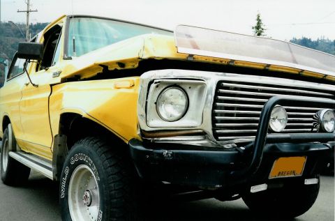 1978 Ford Bronco - Look how well it flared the fender! :)