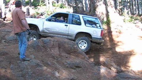 1996 Ford Bronco - Waterfall - Anne (Girl Power 4x4) (11/03/2007)