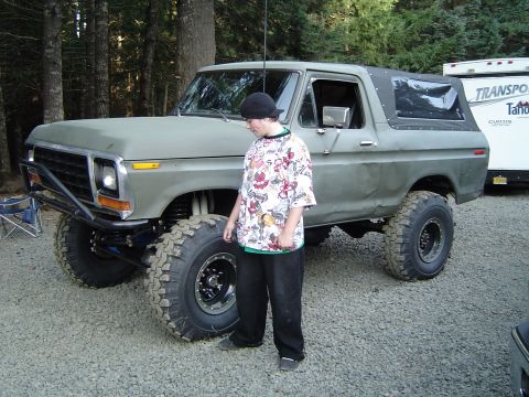1978 Ford Bronco - Jacob airing down