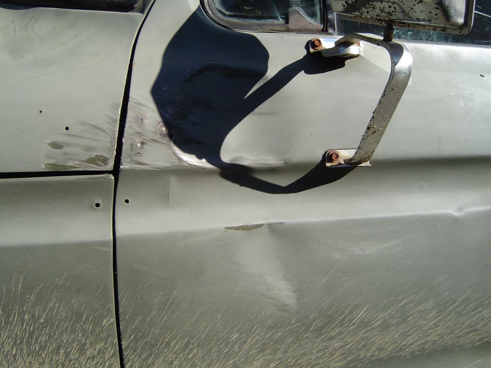 My new dent....(it didnt fit)
