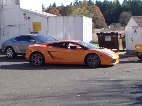 1978 Ford Bronco - Lambo and bentley at the gas station