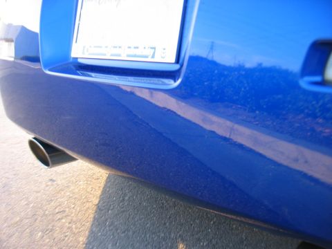 1990 Ford Probe - Post detail rear bumper