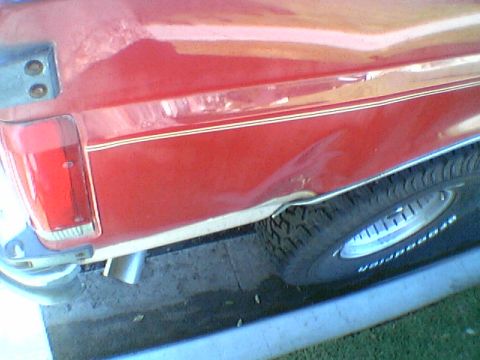 1989 Ford Bronco - The dent