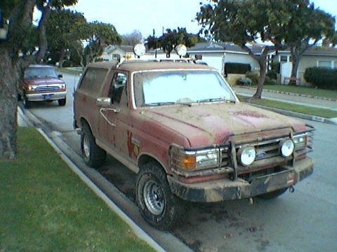 1989 Ford Bronco - Could not let the last rains go to waste...