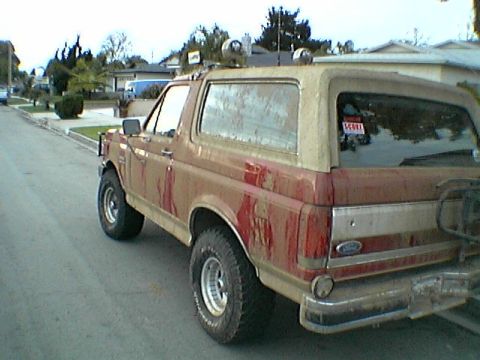 1989 Ford Bronco - This Ford Bronco appears to be from the late 1980s, not a 1989 model.