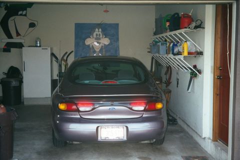 1996 Ford Taurus - Takin' a nap after some fun.