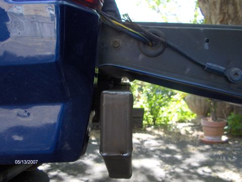 1986 Ford Bronco - barely any gap... enough not to scratch the paint