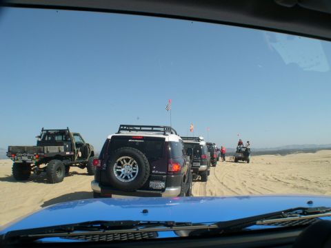 2007 Toyota FJ Cruiser - On the Poker Run.
