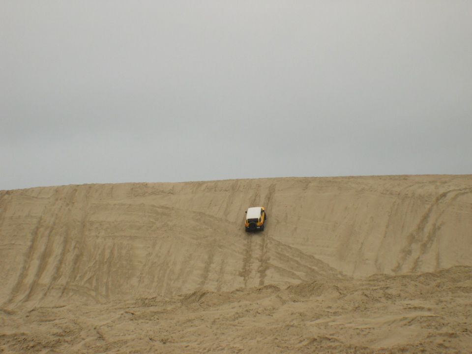 A Sun Fusion doing a dune climb.