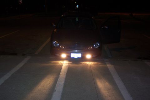 1996 Ford Taurus - fogs w/ flash