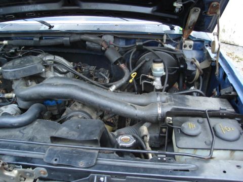 1990 Ford Bronco - underhood 351 w 90k miles.