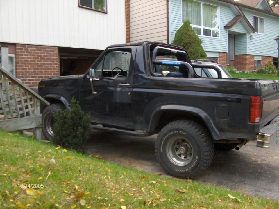 You can't really tell but the flares are about to fall off, wheel well rusted