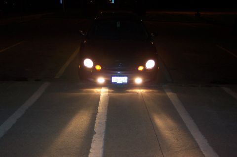 1996 Ford Taurus - lights w/ flash