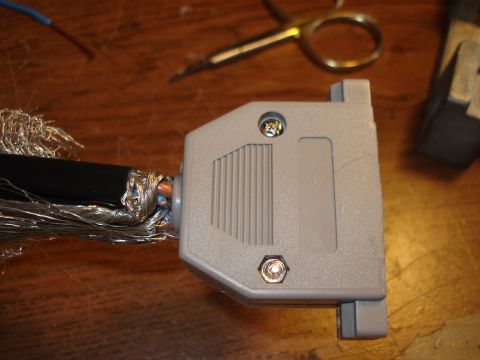 1986 Ford Bronco - Filled all the plug wit hot glue and closed it