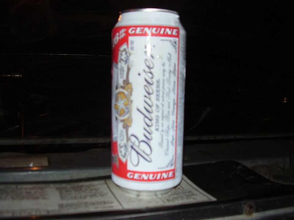 Budweiser can