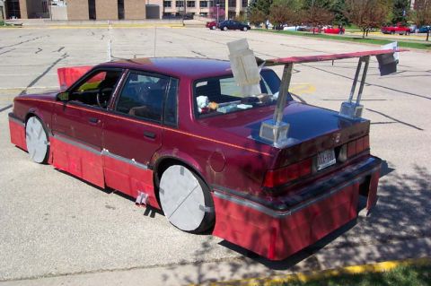 1996 Ford Taurus - showin off the wing