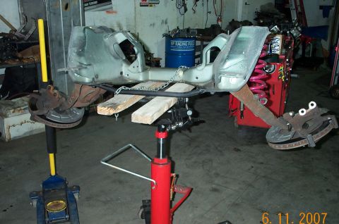 2001 Ford Mustang - k-frame out