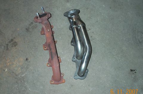 2001 Ford Mustang - OEM vs JBA shorty