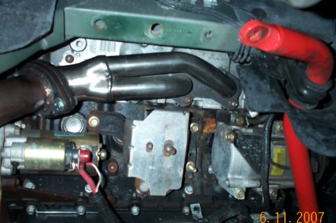 2001 Ford Mustang - passenger side shorty in place
